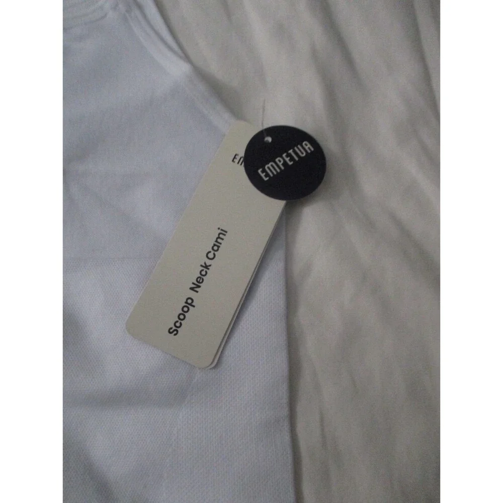 Empetua by Shapermint Womens 3XL Scoop Neck Cami White 62001 Shaping Compression - Picture 4 of 9